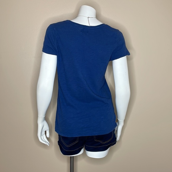 Check & Stripes Blue Short Sleeve Tee - Picture 3 of 7